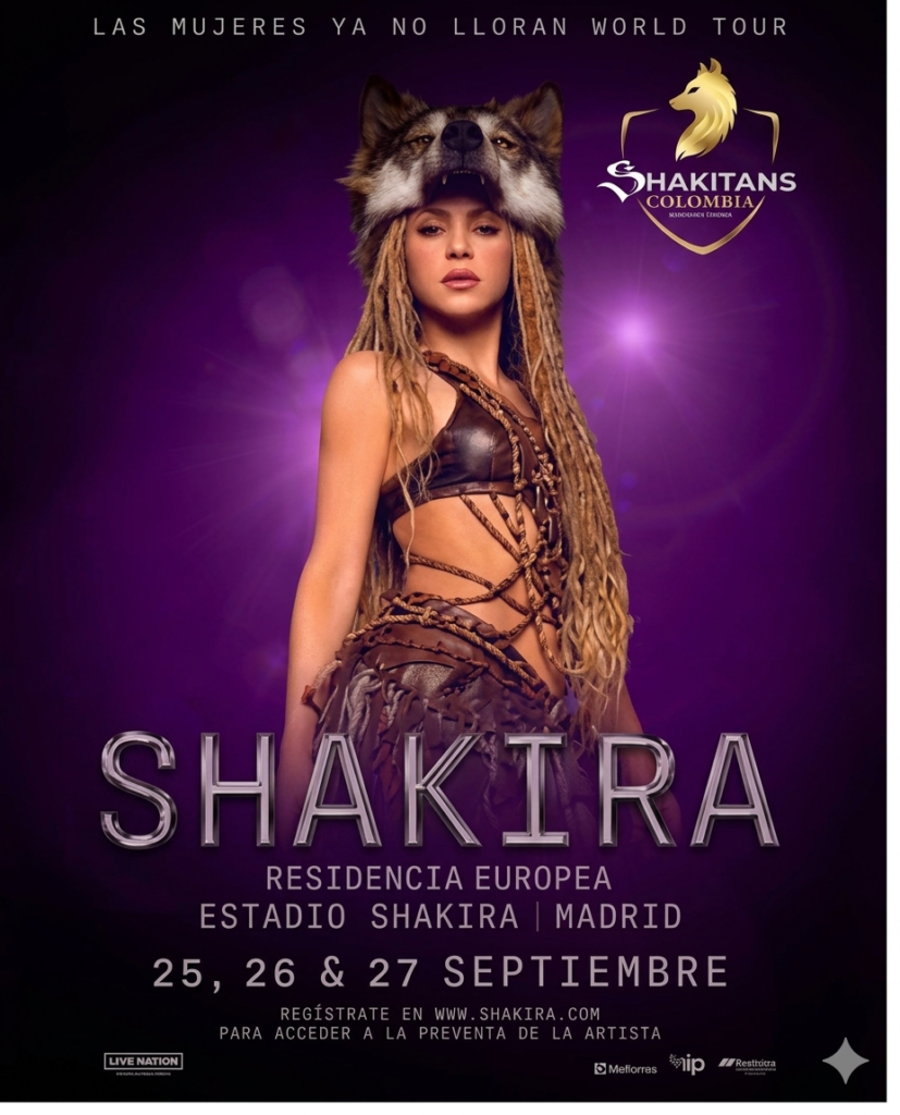 Shakira Breaks Records: Over 500,000 Tickets Sold for Historic European Residency