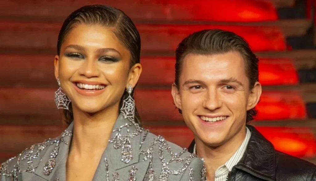 Zendaya and Tom Holland