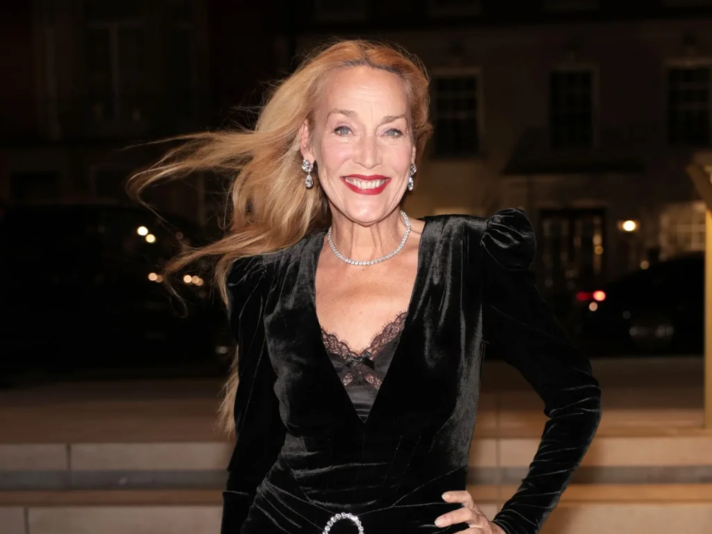 Jerry Hall Rejects Plastic Surgery Pressure, Calls Out “Age-Appropriate” Fashion Rules jerry hall