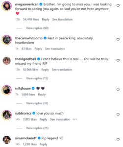 Oliver Tree Comments