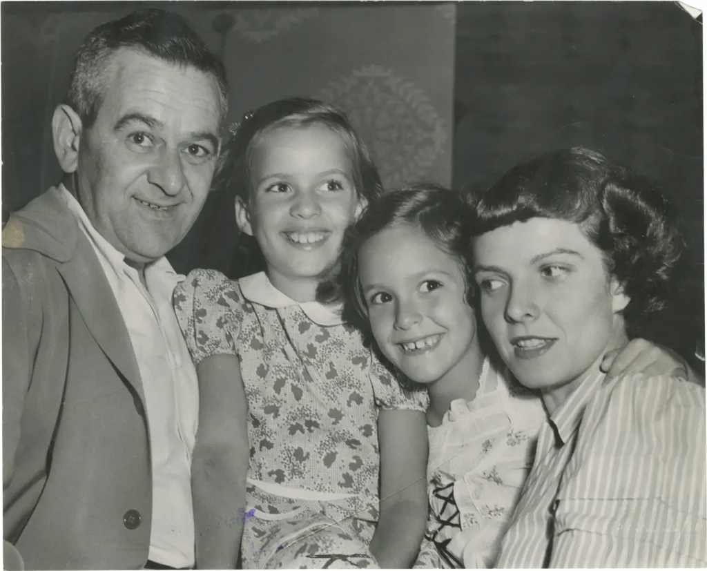 William Wyler and children