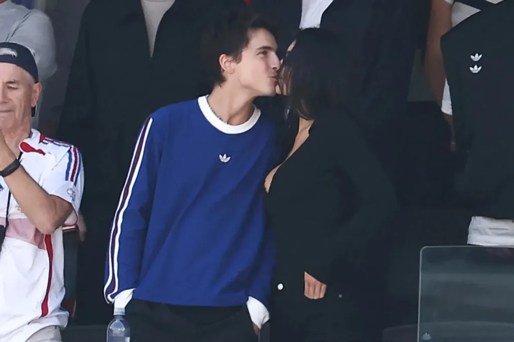 Timothée Chalamet, Kylie Jenner’s Romantic World Cup Moment kylie jenner