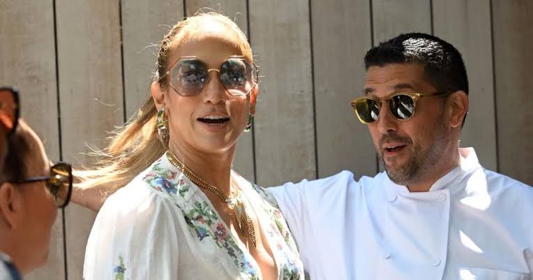 Jennifer Lopez Celebrates Birthday in Paris With Friends