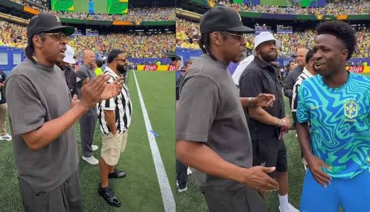 Jay-Z Sparks Social Media Buzz After Cheering for Brazil at FIFA World Cup Match